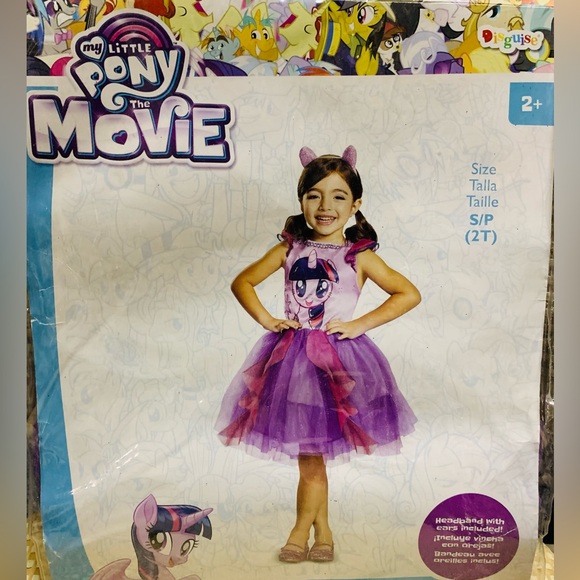 My Little Pony Movie Purple Kids Costume - Picture 1 of 1